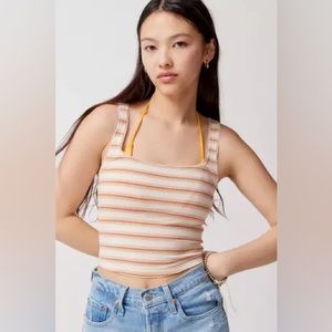 URBAN OUTFITTERS SIZE XS STRIPED TANK TOP